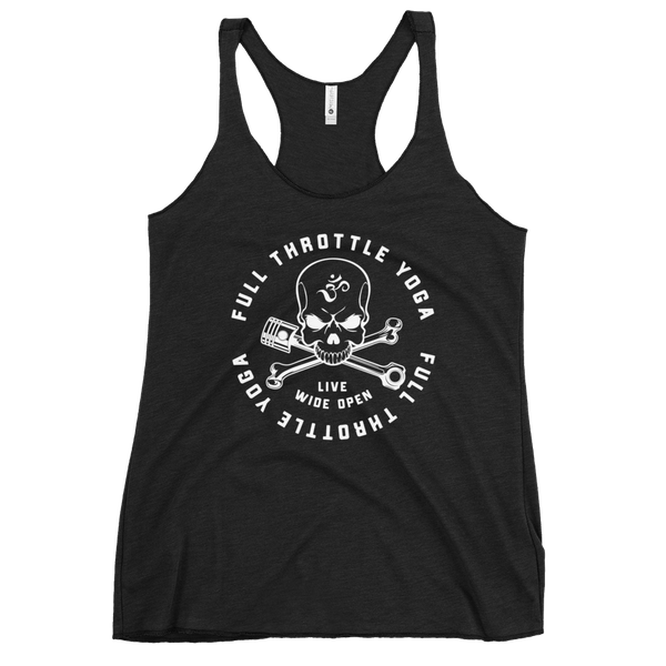 Full Throttle Ladies Raw Racerback Tank